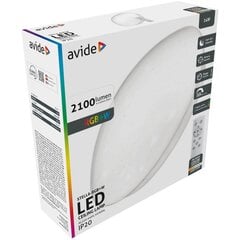 Светодиодный потолочный светильник Avid Stella 24W RGB+W с дистанционным управлением цена и информация | Потолочные светильники | pigu.lt