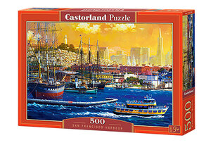 Castorland dėlionė San Francisco Harbour 500 det kaina ir informacija | Dėlionės (puzzle) | pigu.lt