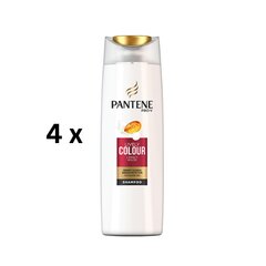 Šampūnas PANTENE Color Shine dažytiems plaukams, 400 ml, pakuotė 4 vnt. kaina ir informacija | Šampūnai | pigu.lt