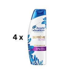 Шампунь HEAD & SHOULDERS Supreme REPAIR, 270 мл, в упаковке 4 шт. цена и информация | Шампуни | pigu.lt