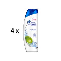 Šampūnas HEAD & SHOULDERS Apple Fresh, 400 ml, pakuotė 4 vnt. kaina ir informacija | Šampūnai | pigu.lt