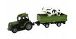 R/C traktorius su valdymo pultu ir priekaba, naminiai gyvūnai, arkliukas, karvytė kaina ir informacija | Žaislai berniukams | pigu.lt