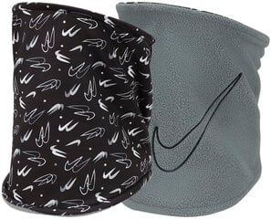 Повязка на шею Nike NK Neckwarmer 2.0 Reversible Black Grey 084 N1000655 084 цена и информация | Женские шарфы, платки | pigu.lt