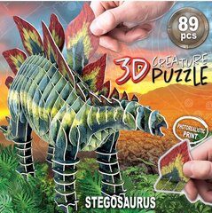 Dėlionė 3D Stegosaurus, 6-99 metų цена и информация | Пазлы | pigu.lt