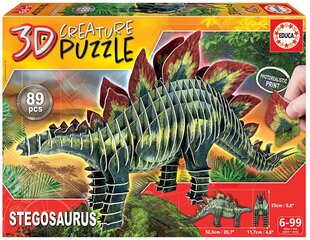 Dėlionė 3D Stegosaurus, 6-99 metų цена и информация | Пазлы | pigu.lt