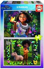 Dėlionės Educa Disney Encanto, 2x48 detalės kaina ir informacija | Dėlionės (puzzle) | pigu.lt