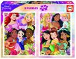 Dėlionės Educa Disney Princess, 2x500 detalių kaina ir informacija | Dėlionės (puzzle) | pigu.lt