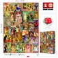 Dėlionė Educa Art Nouveau Poster Collage, 1000 detalių цена и информация | Dėlionės (puzzle) | pigu.lt