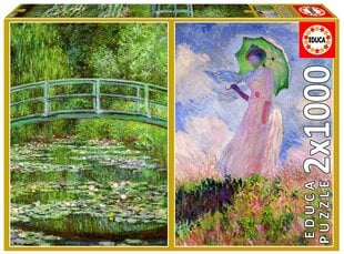 Dėlionė Claude Monet Educa, 2000 d. kaina ir informacija | Dėlionės (puzzle) | pigu.lt