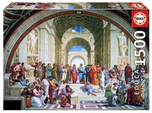 3D-паззл Educa School of Athens (500 Предметы) (1500 Предметы) цена и информация | Пазлы | pigu.lt