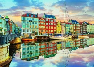 Dėlionė Educa Port of Copenhagen, 2000 d. kaina ir informacija | Dėlionės (puzzle) | pigu.lt