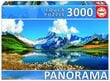 Dėlionė su ežeru Šveicarijoje Educa, 3000 d. kaina ir informacija | Dėlionės (puzzle) | pigu.lt