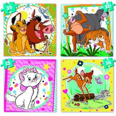 Dėlionės Educa Disney Animals, 4 vnt. kaina ir informacija | Dėlionės (puzzle) | pigu.lt