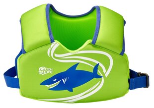 Swimming vest BECO SEALIFE  96129 8 green 15-30kg цена и информация | Нарукавники, жилеты для плавания | pigu.lt