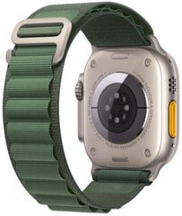 Tech-Protect ремешок для часов Nylon Pro Apple Watch 42/44/45/49mm, military green цена и информация | Аксессуары для смарт-часов и браслетов | pigu.lt