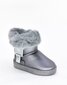 Žieminiai batai mergaitėms Apawwa 31927270.26, pilki цена и информация | Žieminiai batai vaikams | pigu.lt