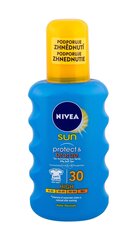 Солнцезащитный спрей Nivea Intense Spray SPF 30 Sun, 200 мл цена и информация | Кремы от загара | pigu.lt