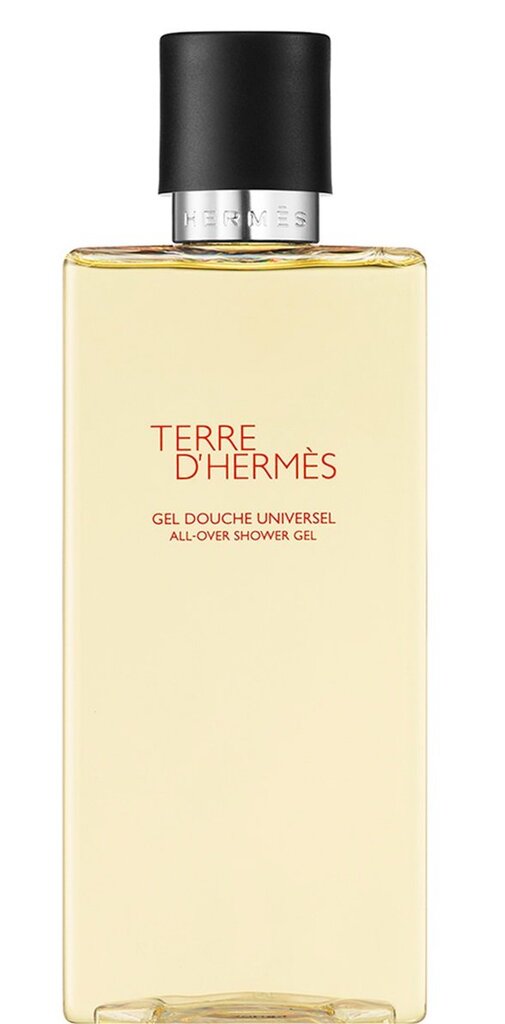 Parfumuota dušo želė vyrams Hermes Terre d´Hermes Shower Gel, 200 ml цена и информация | Parfumuota kosmetika vyrams | pigu.lt