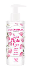 Крем для рук Dermacol Rose Flower Care, 150 мл цена и информация | Кремы, лосьоны для тела | pigu.lt