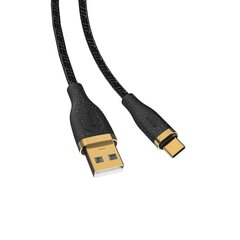 Devia cable Star USB - USB-C 1,5 м 2,4A black цена и информация | Кабели для телефонов | pigu.lt
