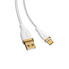 Devia cable Star USB - USB-C 1,5 м 2,4A white цена и информация | Кабели для телефонов | pigu.lt