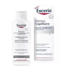 Šampūnas jautriai galvos odai Eucerin DermoCapillaire Hypertolerant 250 ml kaina ir informacija | Šampūnai | pigu.lt