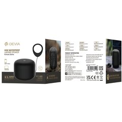 Devia Bluetooth speaker Kintone Mini black цена и информация | Devia Компьютерная техника | pigu.lt