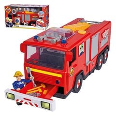 SIMBA Fireman Sam Jupiter Fire Truck Sam and Radar Dog цена и информация | Игрушки для мальчиков | pigu.lt