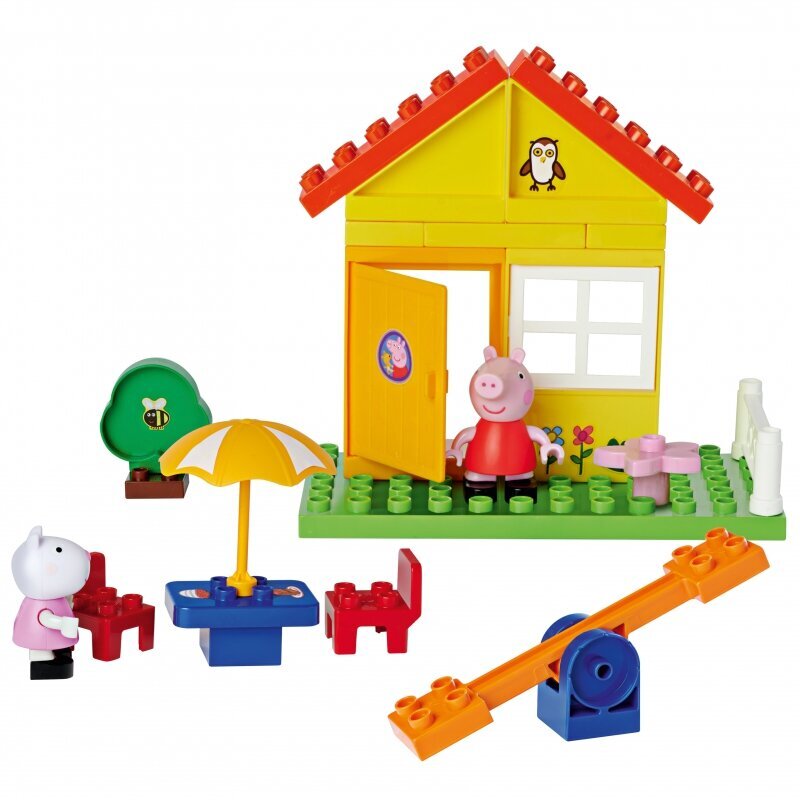 Konstruktorius Peppa Pig Garden House цена и информация | Žaislai mergaitėms | pigu.lt