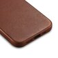 iCarer Leather iPhone 14 Magnetic Leather with MagSafe Brown (WMI14220701-RB) kaina ir informacija | Telefono dėklai | pigu.lt