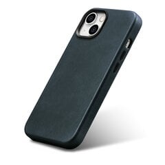iCarer Leather iPhone 14 Magnetic Leather with MagSafe dark blue (WMI14220701-BU) kaina ir informacija | Telefono dėklai | pigu.lt