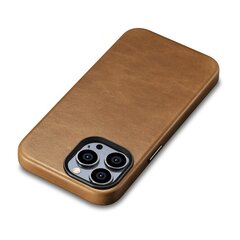 iCarer Leather iPhone 14 Pro Magnetic Leather with MagSafe Brown (WMI14220702-TN) kaina ir informacija | iCarer Mobilieji telefonai, Foto ir Video | pigu.lt