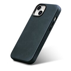 iCarer Leather iPhone 14 Plus Magnetic Leather with MagSafe Dark Blue (WMI14220703-BU) kaina ir informacija | iCarer Mobilieji telefonai, Foto ir Video | pigu.lt