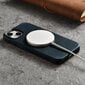 iCarer Leather iPhone 14 Plus Magnetic Leather with MagSafe Dark Blue (WMI14220703-BU) kaina ir informacija | Telefono dėklai | pigu.lt