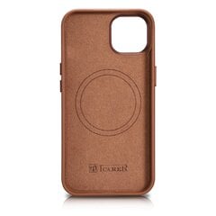 iCarer Leather iPhone 14 brown (WMI14220705-BN) (MagSafe Compatible) kaina ir informacija | iCarer Mobilieji telefonai, Foto ir Video | pigu.lt