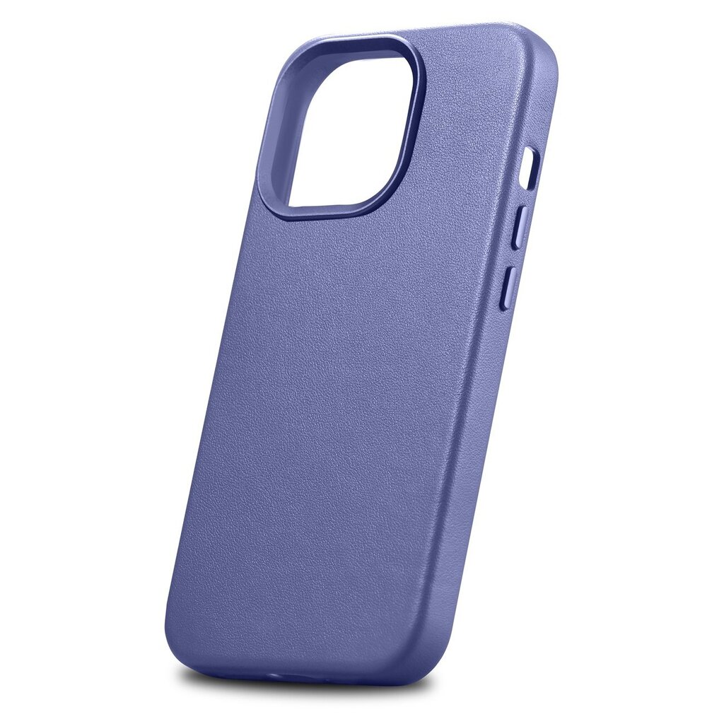 iCarer Leather iPhone 14 Pro Light Purple (WMI14220706-LP) (MagSafe Compatible) kaina ir informacija | Telefono dėklai | pigu.lt