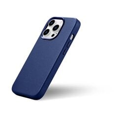 iCarer Leather iPhone 14 Pro Blue (WMI14220706-BU) (MagSafe Compatible) kaina ir informacija | iCarer Mobilieji telefonai, Foto ir Video | pigu.lt