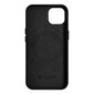 iCarer Litchi Leather iPhone 14 Magnetic MagSafe Black (WMI14220709-BK) kaina ir informacija | Telefono dėklai | pigu.lt
