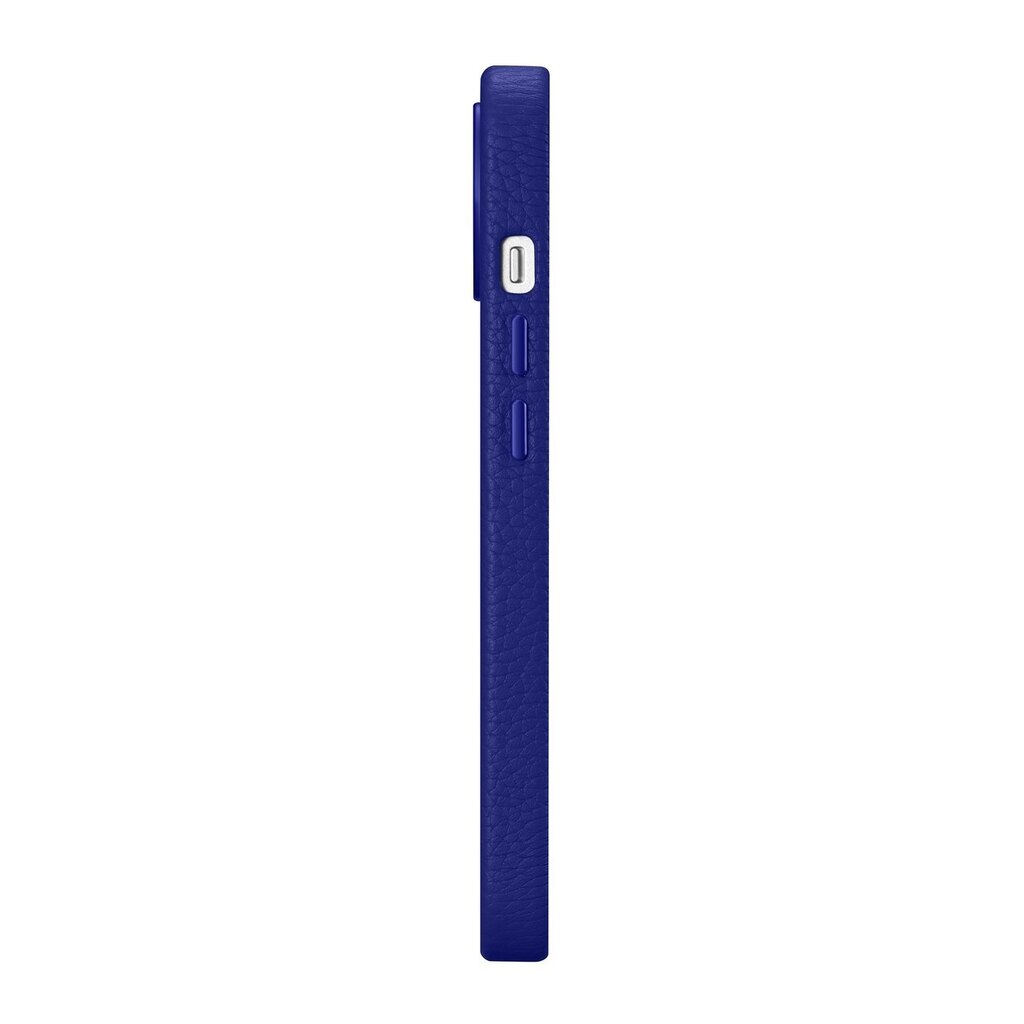 iCarer Litchi Leather iPhone 14 Magnetic MagSafe Dark Blue (WMI14220709-DB) цена и информация | Telefono dėklai | pigu.lt