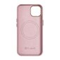 iCarer Litchi Leather iPhone 14 Magnetic MagSafe pink (WMI14220709-PK) цена и информация | Telefono dėklai | pigu.lt