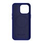 iCarer Litchi Leather iPhone 14 Pro Magnetic MagSafe Dark Blue (WMI14220710-DB) kaina ir informacija | Telefono dėklai | pigu.lt