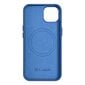 iCarer Litchi Leather iPhone 14 Plus Magnetic MagSafe Light Blue (WMI14220711-LB) kaina ir informacija | Telefono dėklai | pigu.lt