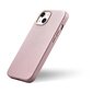 iCarer Litchi Leather iPhone 14 Plus Magnetic MagSafe pink (WMI14220711-PK) kaina ir informacija | Telefono dėklai | pigu.lt