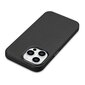 iCarer Litchi Leather iPhone 14 Pro Max Magnetic with MagSafe Black (WMI14220712-BK) kaina ir informacija | Telefono dėklai | pigu.lt