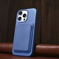 iCarer Litchi Leather iPhone 14 Pro Max Magnetic with MagSafe Light Blue (WMI14220712-LB) цена и информация | Telefono dėklai | pigu.lt