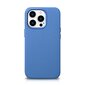 iCarer Litchi Leather iPhone 14 Pro Max Magnetic with MagSafe Light Blue (WMI14220712-LB) цена и информация | Telefono dėklai | pigu.lt