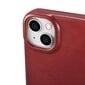 iCarer Leather iPhone 14 Plus Flip Magnetic MagSafe red (AKI14220707-RD) kaina ir informacija | Telefono dėklai | pigu.lt