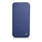 iCarer Leather iPhone 14 Plus Flip Magnetic MagSafe Blue (WMI14220715-BU) kaina ir informacija | Telefono dėklai | pigu.lt