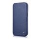 iCarer Leather iPhone 14 Plus Flip Magnetic MagSafe Blue (WMI14220715-BU) kaina ir informacija | Telefono dėklai | pigu.lt