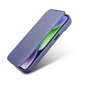 iCarer Leather iPhone 14 Pro Max Flip Magnetic MagSafe Light Purple (WMI14220716-LP) kaina ir informacija | Telefono dėklai | pigu.lt